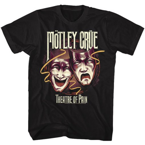 Motley Crue Theatre of Pain Black Shirts