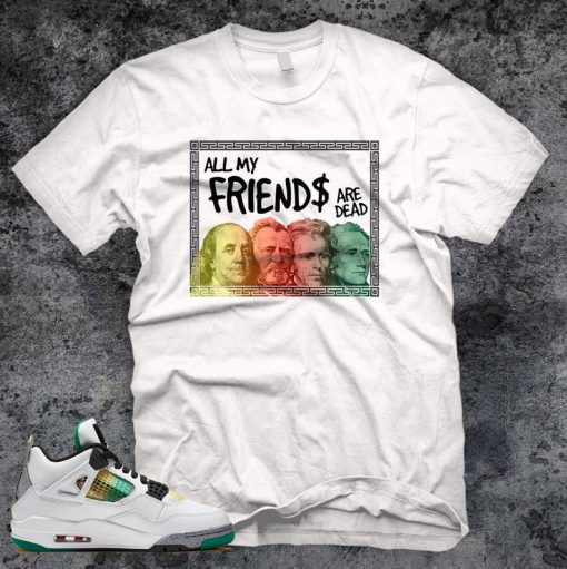 NEW Air Jordan 6 RASTA CARNIVAL Inspired Dead Friends t-shirt