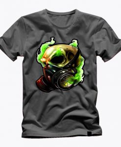 PUT YOUR MASK On t shirt