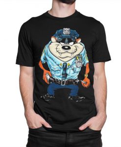 Policeman Taz Looney Tunes men T-Shirt