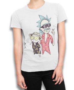 Rick Sanchez Fear and Loathing in Las Vegas Mashup T-Shirt