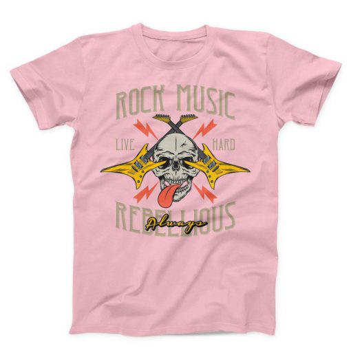 Rock Music Life Hart Rebellious Always Unisex T-shirt