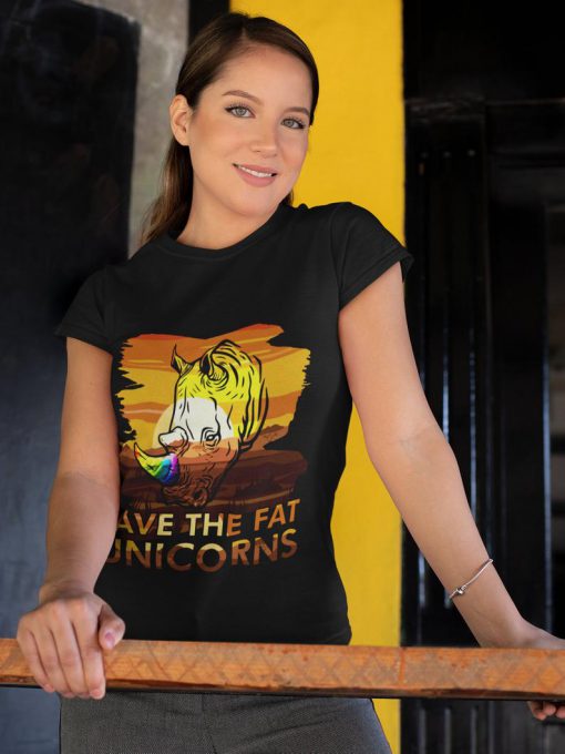 Save The Fat Unicorns t shirt