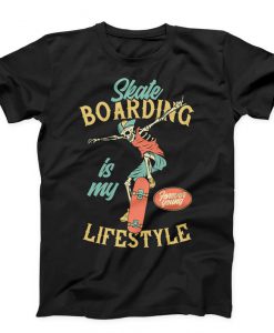 Skateboard Is My Life Style Unisex T-shirt