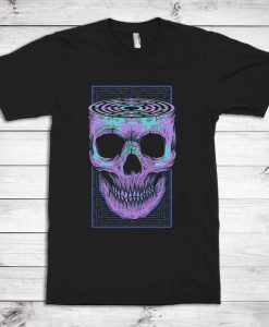 Skull Labyrinth Art T-Shirt