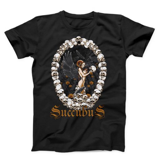 Skull succubus Unisex T-shirt