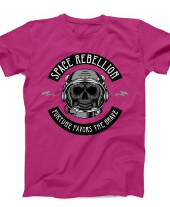 Space Red Ellison Unisex pink T-shirt