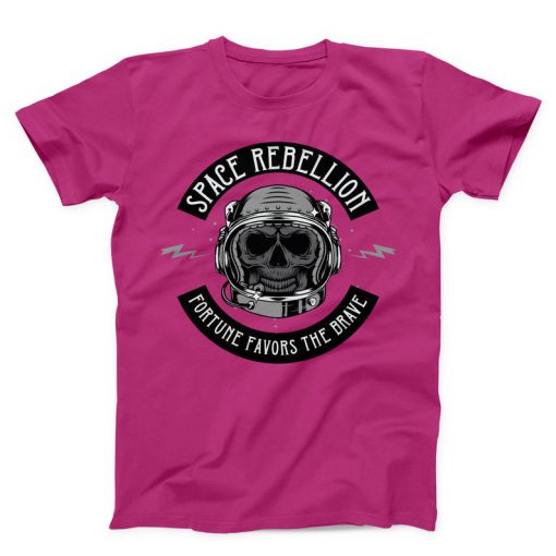 Space Red Ellison Unisex pink T-shirt