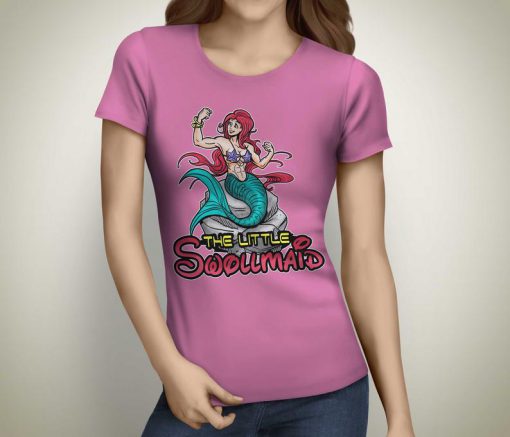 The Little Swollmaid Princess Gym Parody pink Shirt