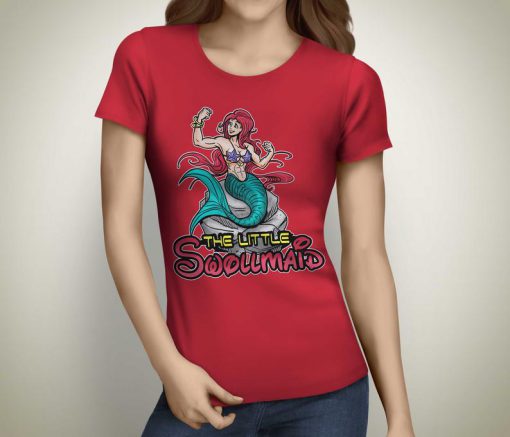 The Little Swollmaid Princess Gym Parody red Shirt