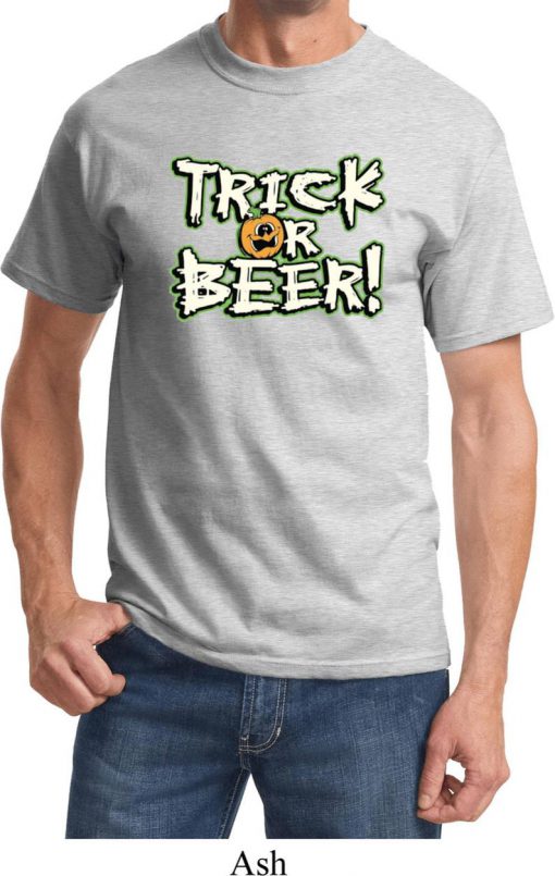 Trick Or Beer ash T-Shirt