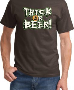 Trick Or Beer chocolateT-Shirt