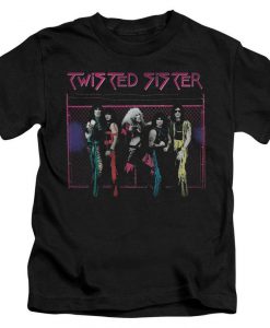 Twisted Sister Neon Black T-Shirts