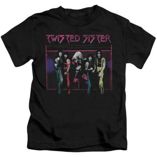 Twisted Sister Neon Black T-Shirts