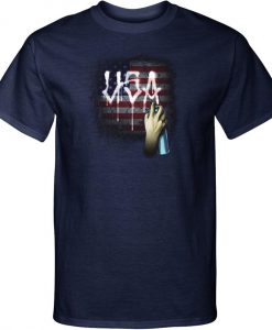 USA Spray Paint Tall T-Shirt