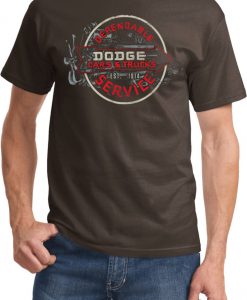 Vintage Dodge Sign brownT-Shirt