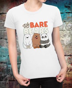 We Bare Bears white T-Shirt