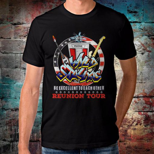 Wyld Stallyns Tour men T-Shirt