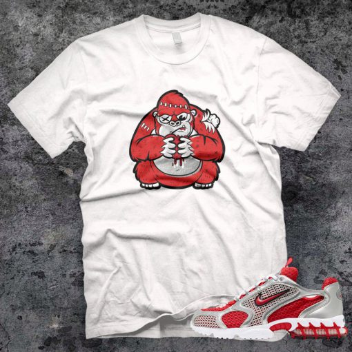 red inspired Sad Gorilla t-shirt