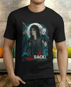 Alice Cooper Band Vintage Reprinted Black Unisex Cotton T-Shirt