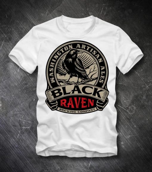 BLACK RAVEN BEER T Shirt