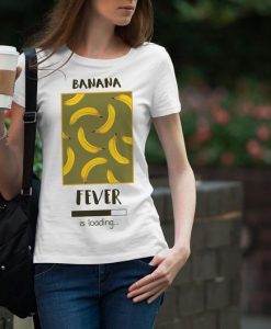 Banana Fever Print Woman T-shirt