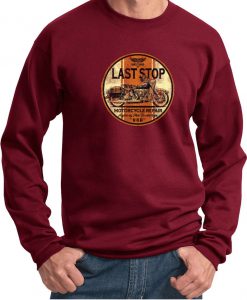 Biker Last Stop Sweatshirt