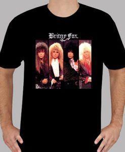 Britny Fox Black T-Shirt