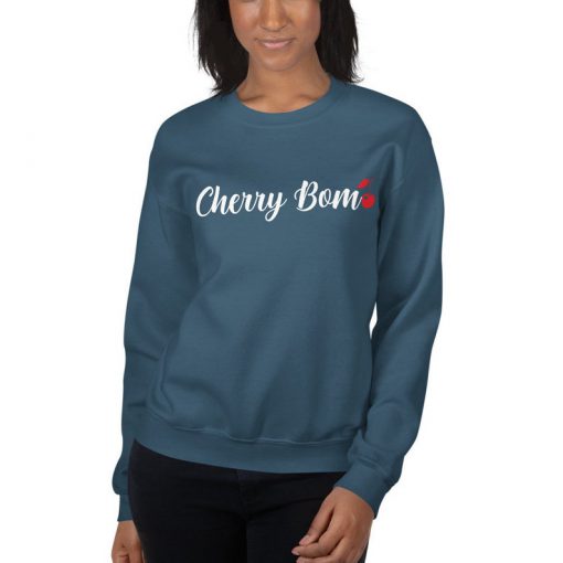 CHERRY BOMB - Women's pullover Sweatshirt