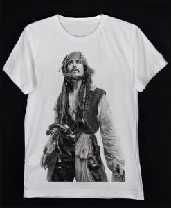 Captain Jack Sparrow Pirates Johnny Depp Unisex T-Shirt