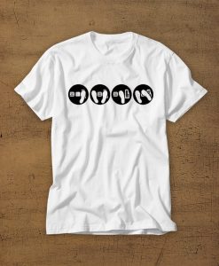 Clutch Kick Save The Manuals white t shirt