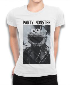 Cookie Monster Party Monster Funny women T-Shirt