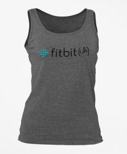 Fitbit Parody Athletic Racerback Spring Tank Top