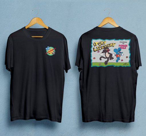 Itchy and Scratchy Porch Pals T-Shirt