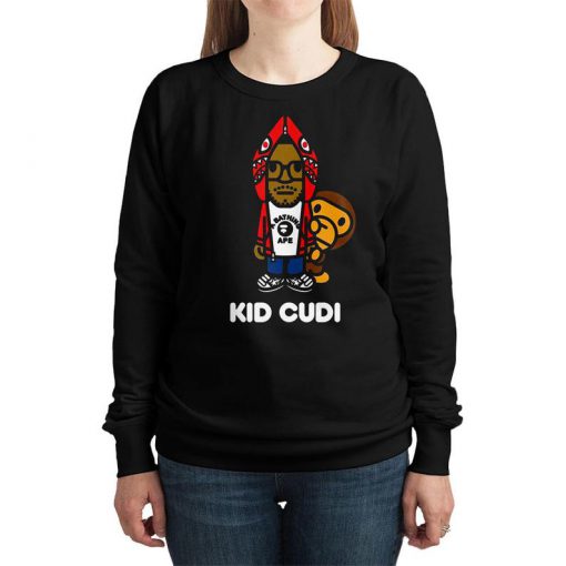 Kid Cudi and Monkey Art Sweatshirt