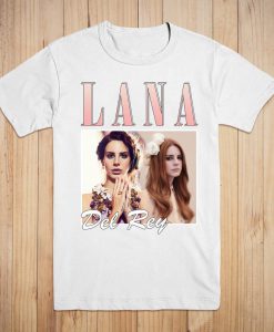 Lana Del Rey white shirt