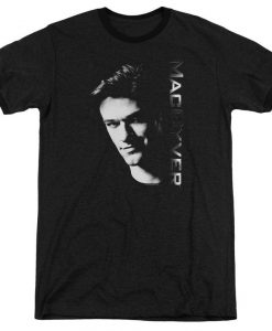 MacGyver Portrait Black Shirts