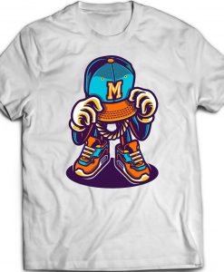 Men's Hip Hop Graffiti - T Shirt