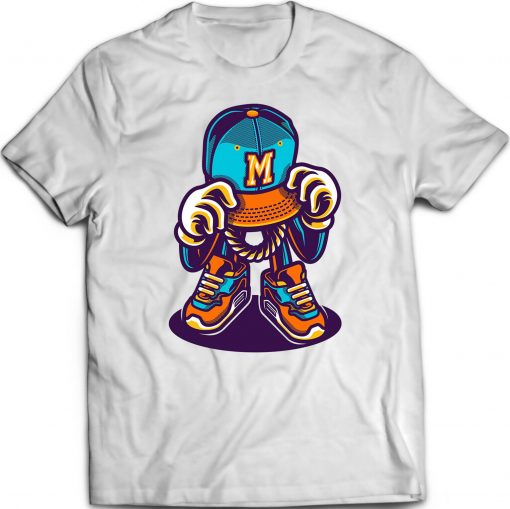 Men's Hip Hop Graffiti - T Shirt