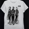 Muse Rock Band Matt Bellamy Chris Wolstenholme Dominic Howard White Unisex T-Shirt