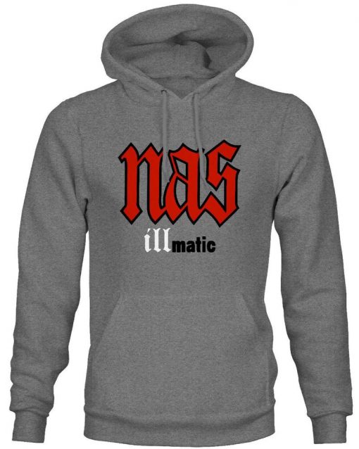 Nas Illmatic Hip Hop Rap Hooded Hoodie