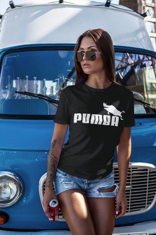 Pumba Funny T Shirt Puma Lion King Pumba Parody T shirt