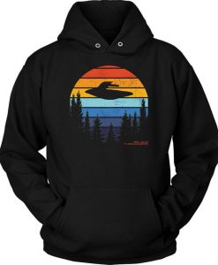 Retro I Want To Believe Hoodies