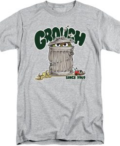 Sesame Street Grouch Since 1969 Heather Shirts