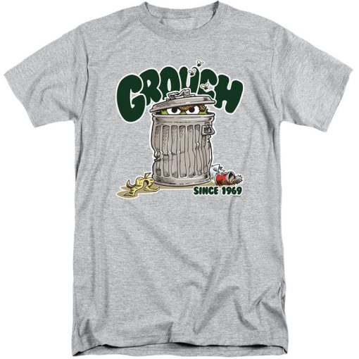 Sesame Street Grouch Since 1969 Heather Shirts