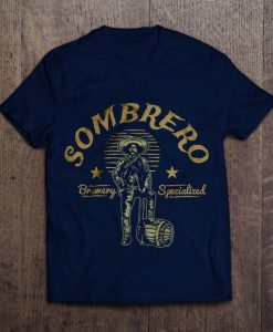 Sombrero navy Unisex T-Shirt