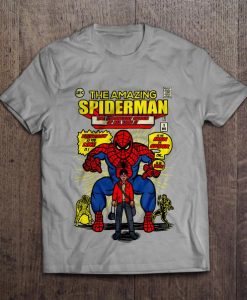 Spiderman Comic Short-Sleeve Unisex T-Shirt