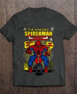 Spiderman Comic Short-Sleeve Unisex T-Shirt