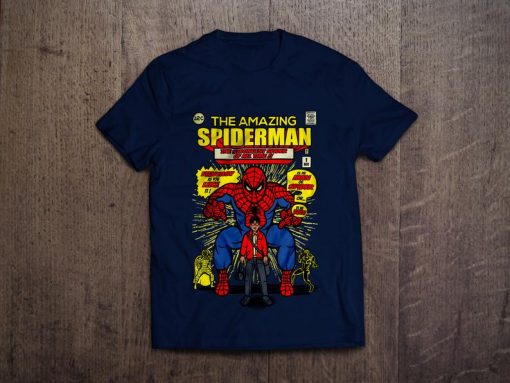 Spiderman Comic Short-Sleeve Unisex T-Shirts