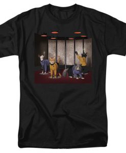 Star Trek Cat Beam Meow Up Black Shirts